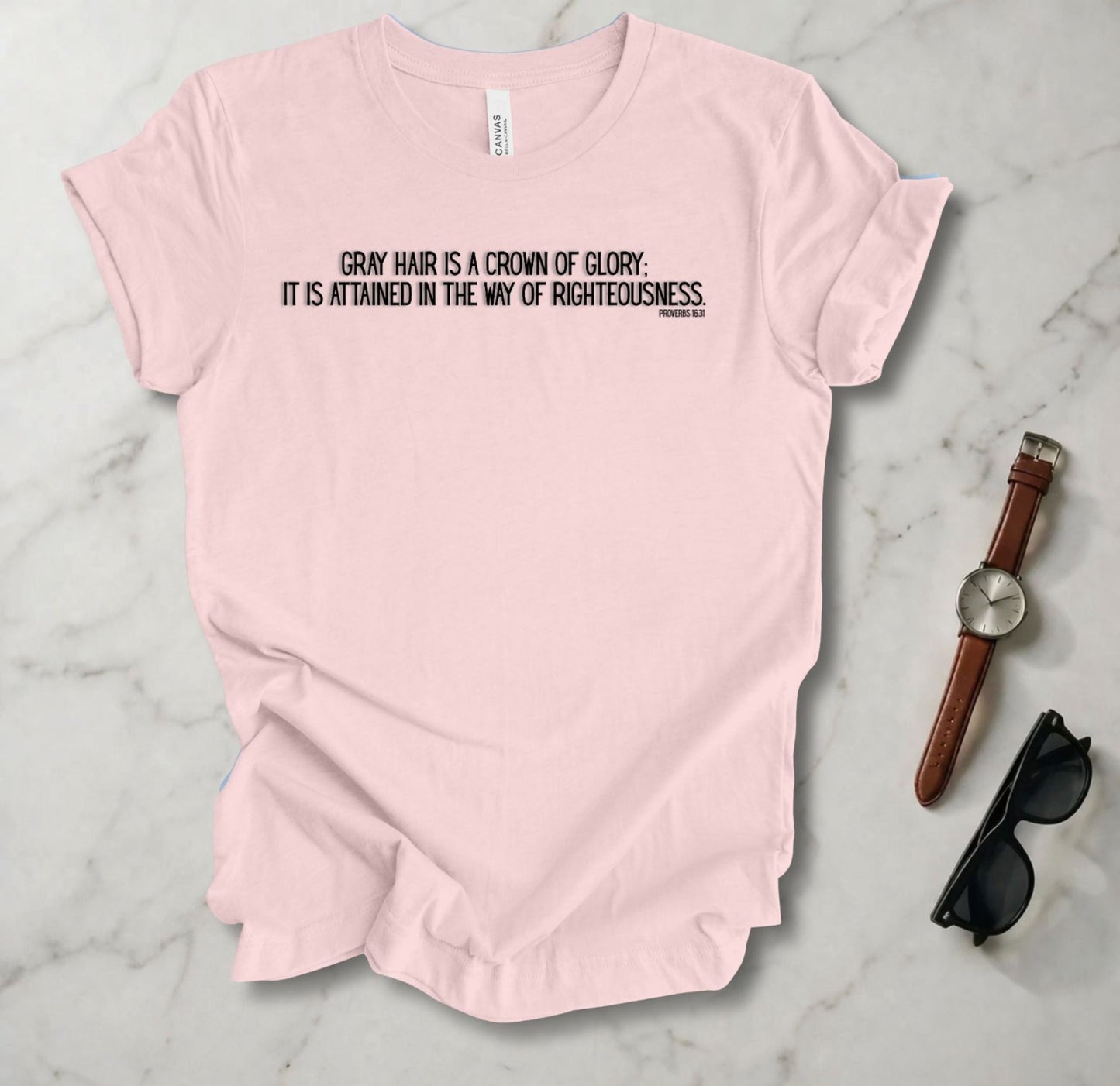Gray Hair T Shirt