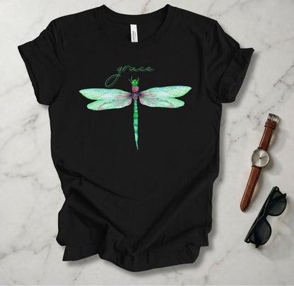 Green Dragonfly (Grace) T Shirt