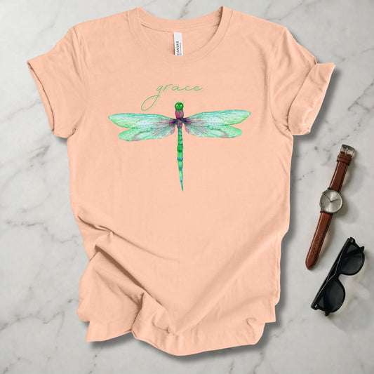 Green Dragonfly (Grace) T Shirt