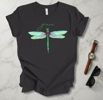 Green Dragonfly (Grace) T Shirt