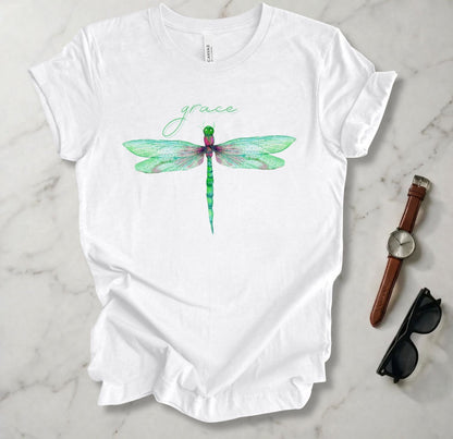 Green Dragonfly (Grace) T Shirt