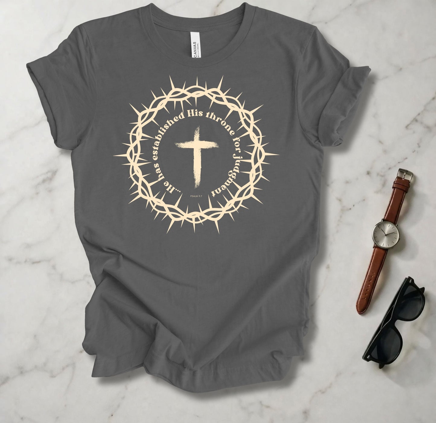 He Has Established His Throne T Shirt