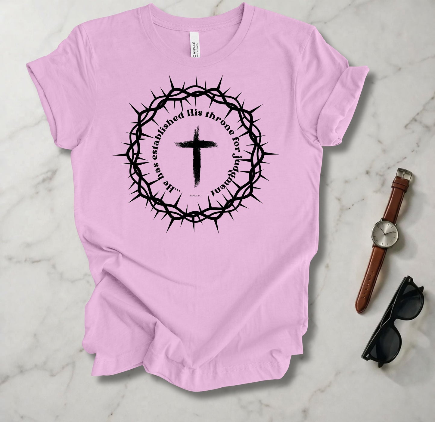 He Has Established His Throne T Shirt
