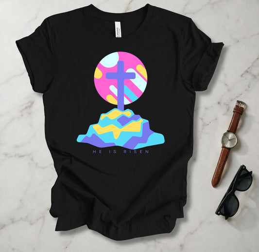 He Is Risen Retro 1 T Shirt