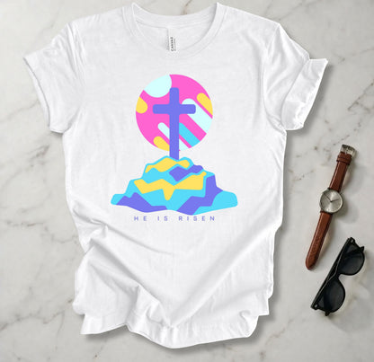 He Is Risen Retro 1 T Shirt