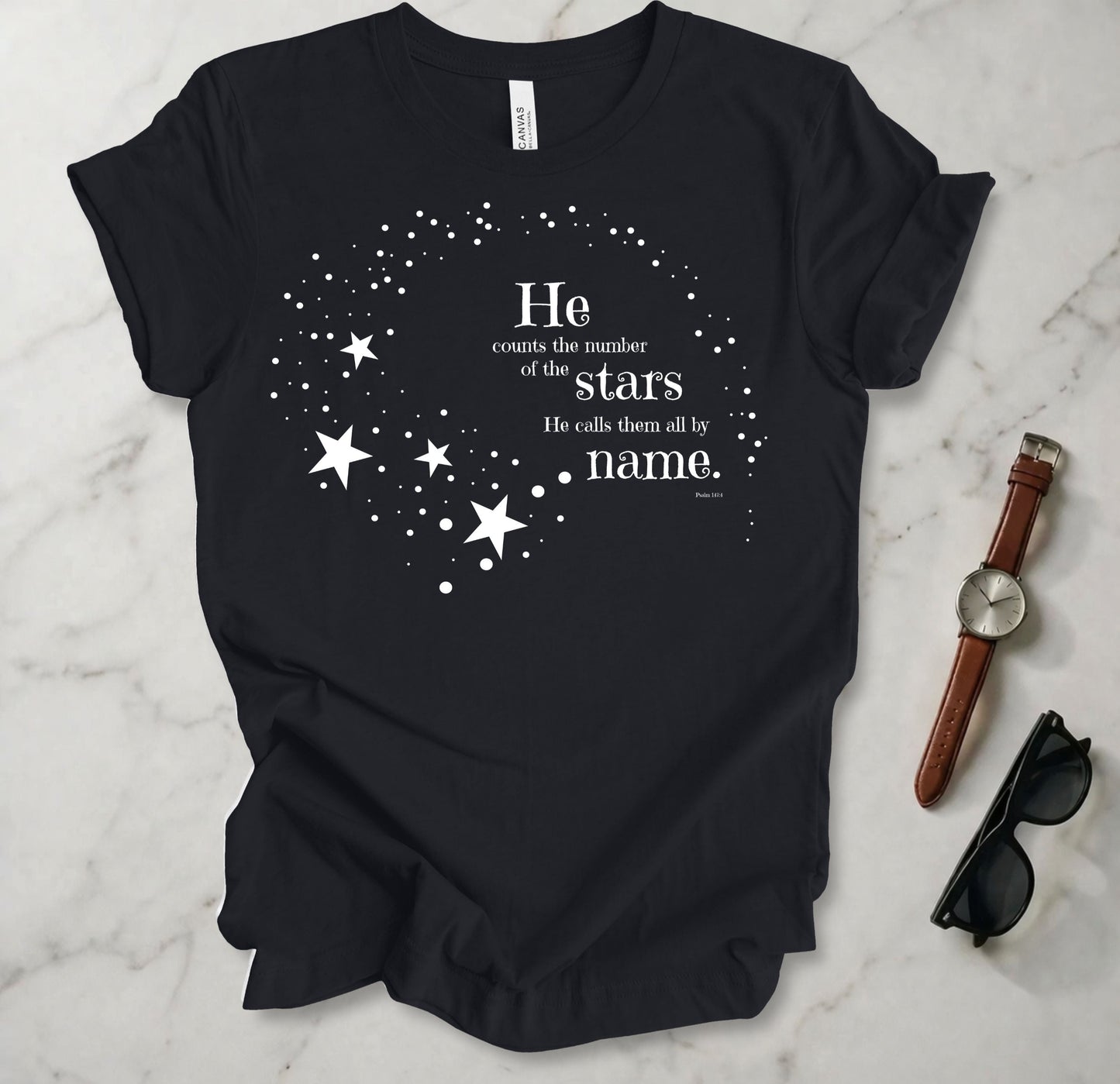He Named Each Star T Shirt