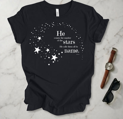 He Named Each Star T Shirt