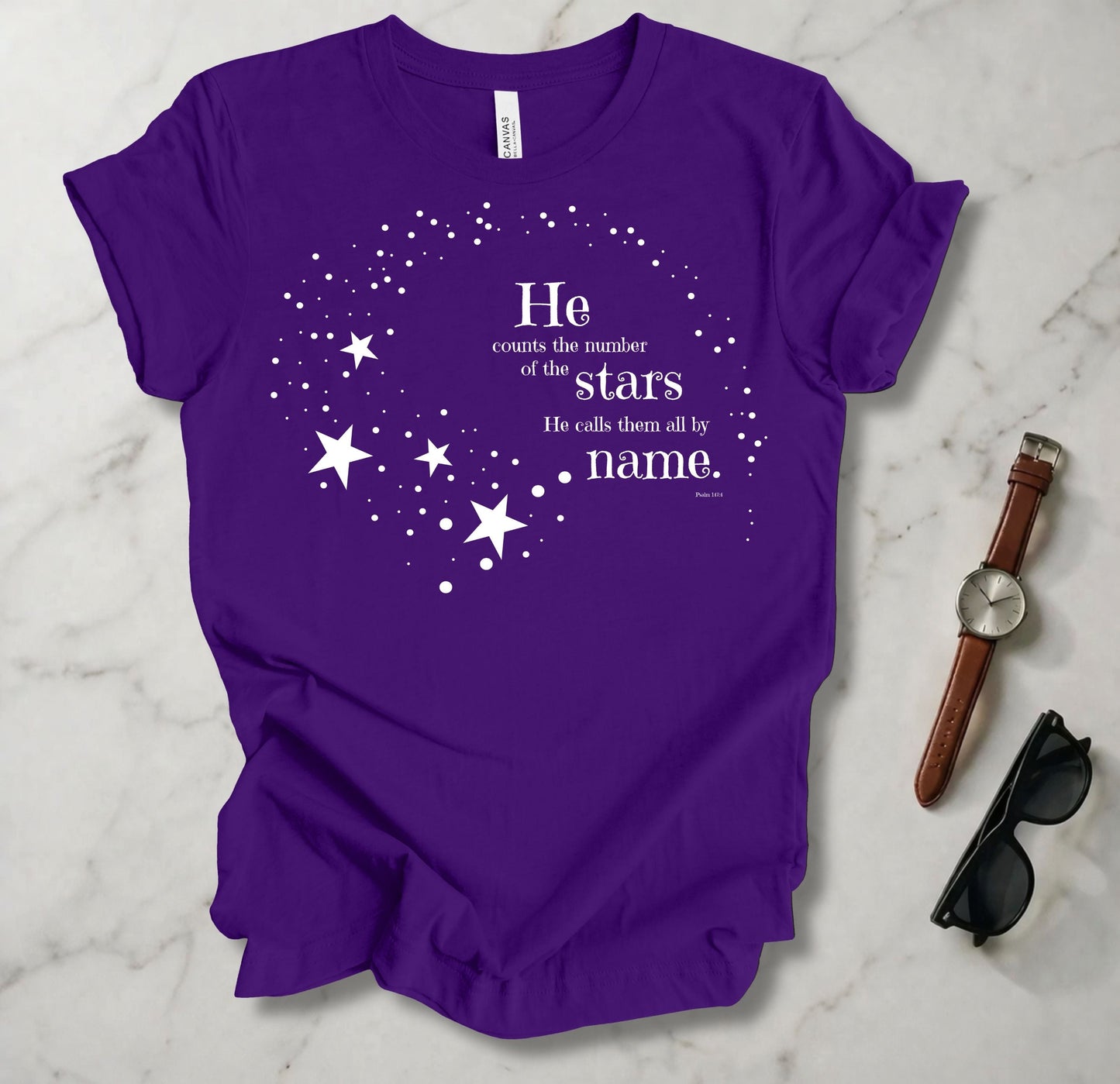 He Named Each Star T Shirt