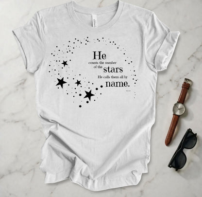 He Named Each Star T Shirt