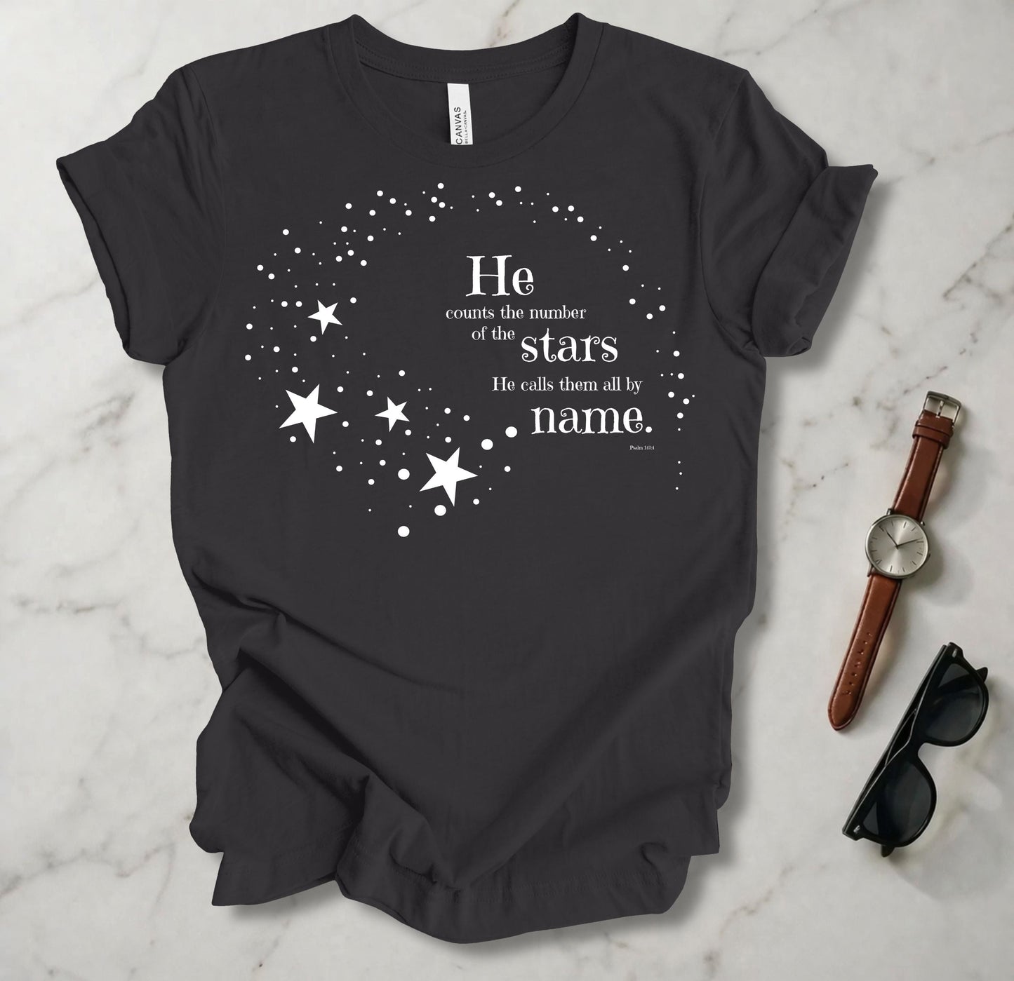 He Named Each Star T Shirt