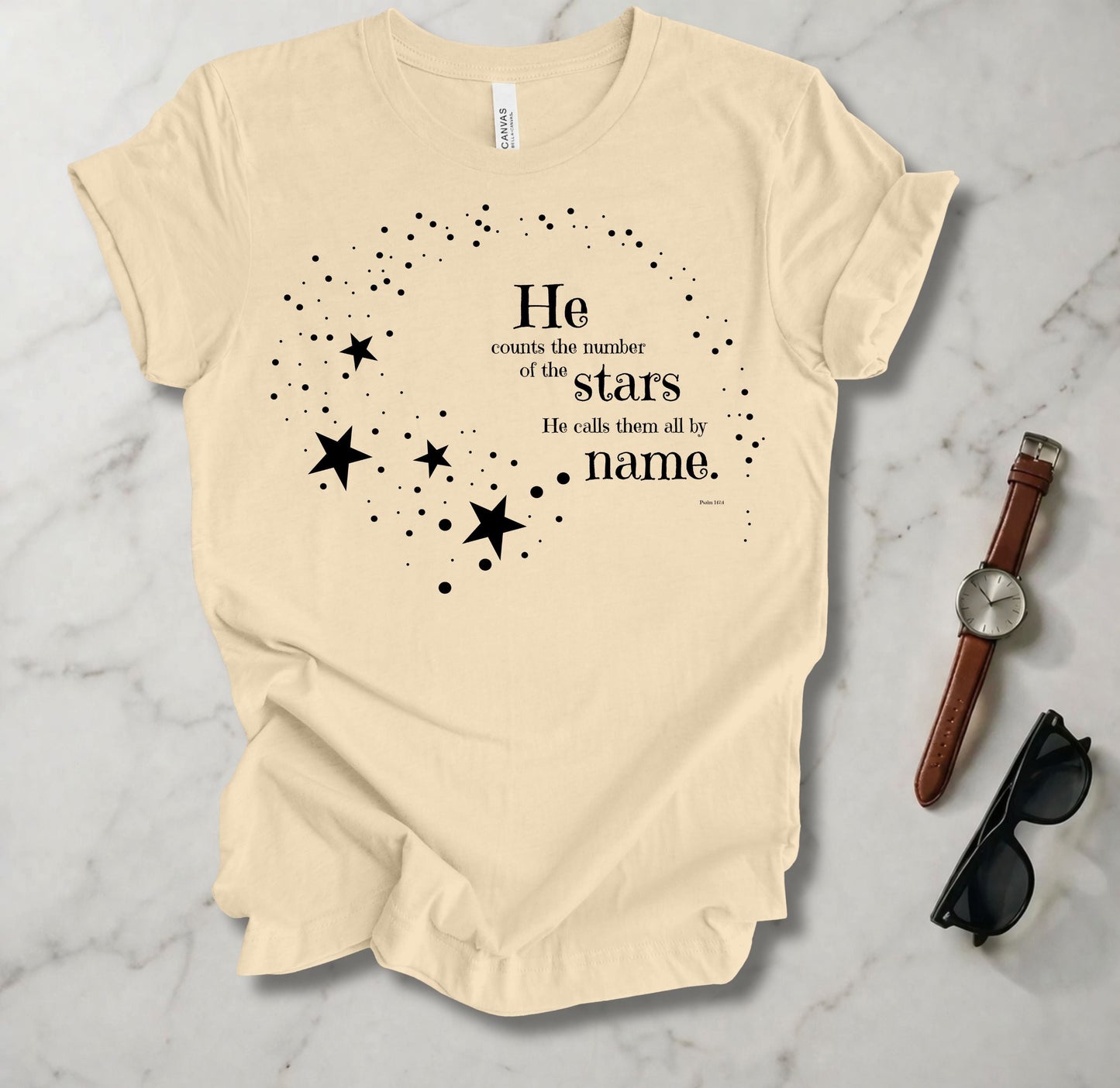 He Named Each Star T Shirt