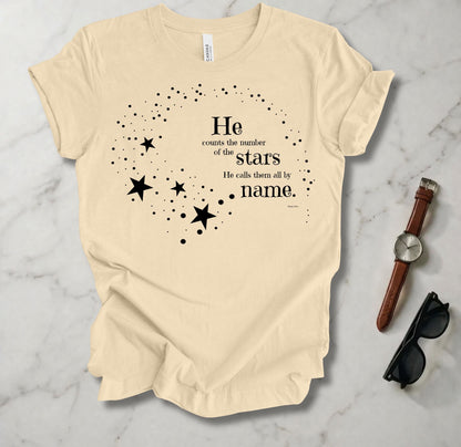 He Named Each Star T Shirt