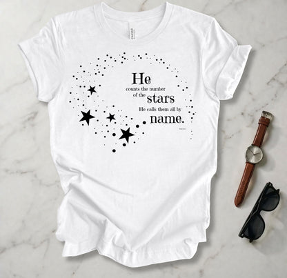 He Named Each Star T Shirt