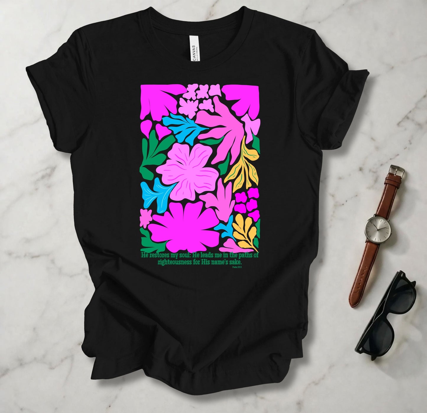 He Restores My Soul T Shirt