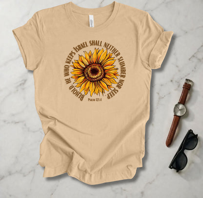 He Who Keeps Israel T Shirt