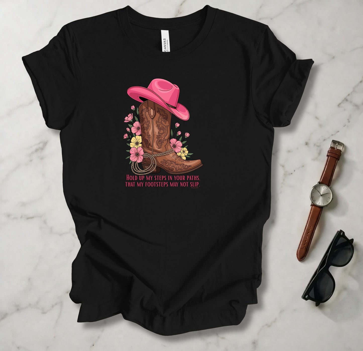 Hold Up My Steps In Your Paths T Shirt