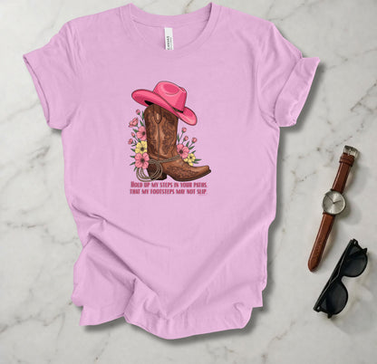 Hold Up My Steps In Your Paths T Shirt