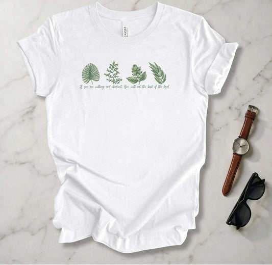If You Are Willing And Obedient T Shirt