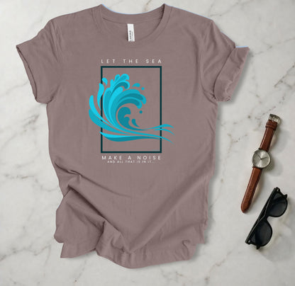 Let The Sea Make A Noise T Shirt
