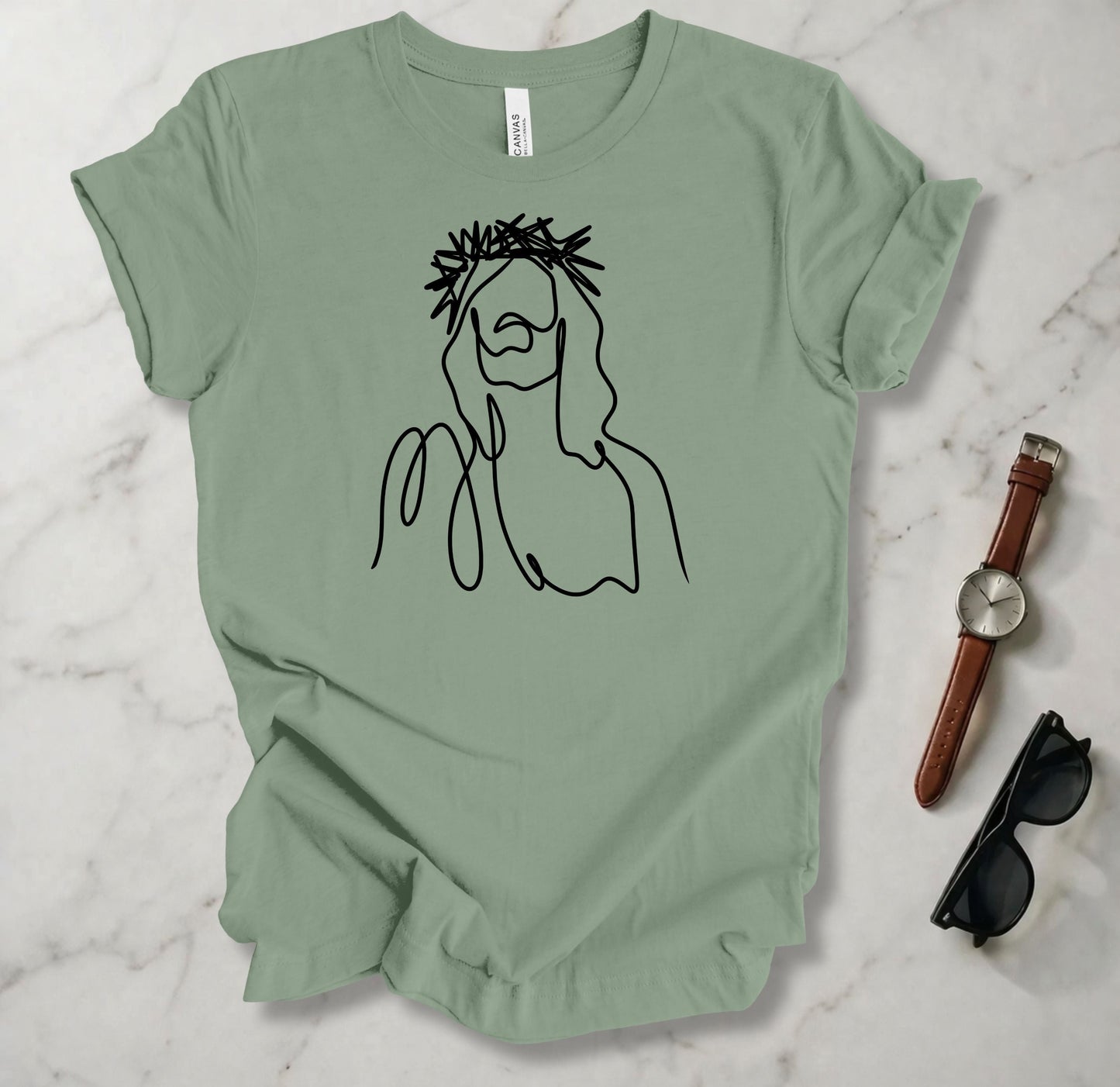 Line Drawing T Shirt