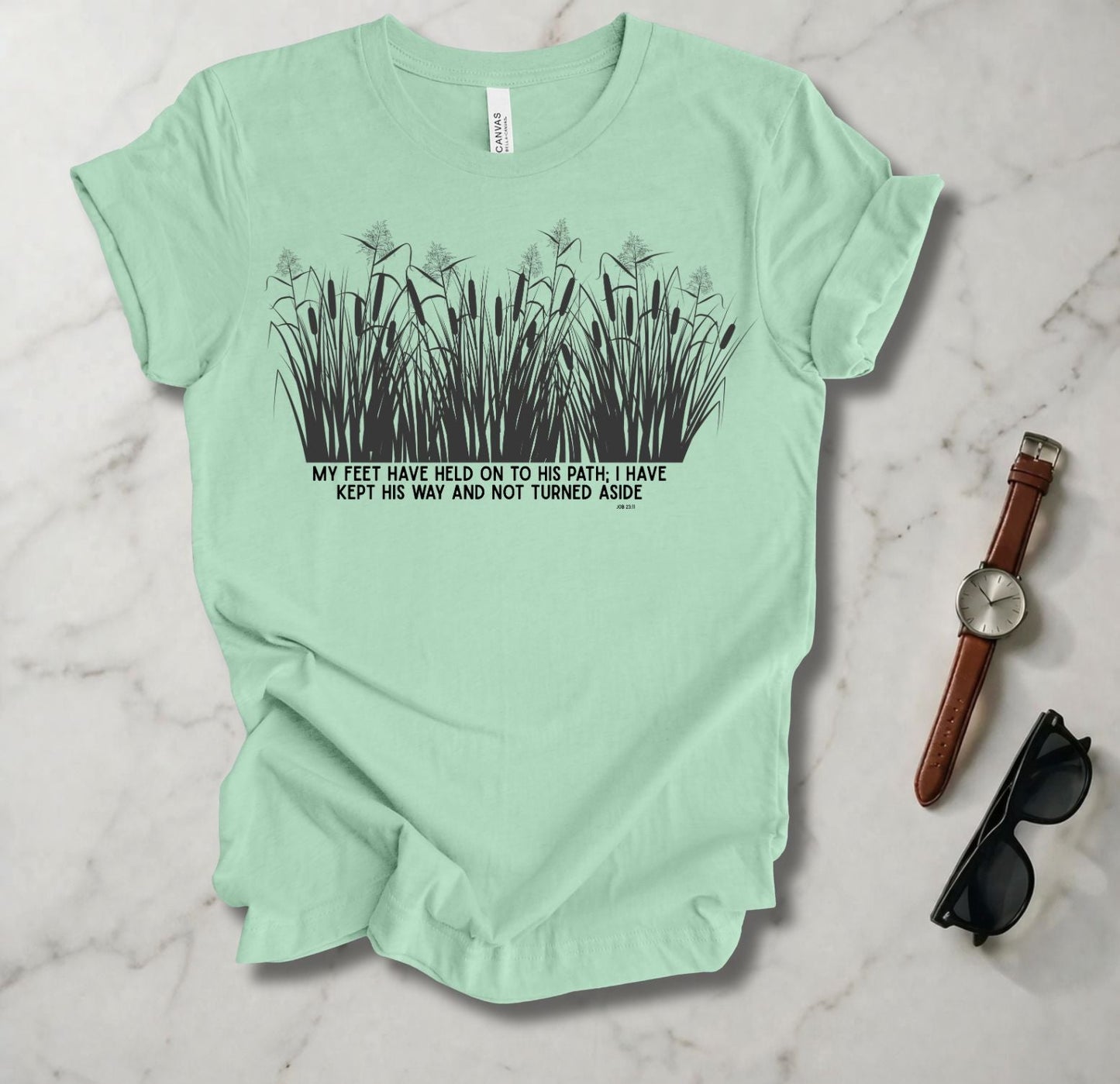 My Feet Have Held On To His Path T Shirt