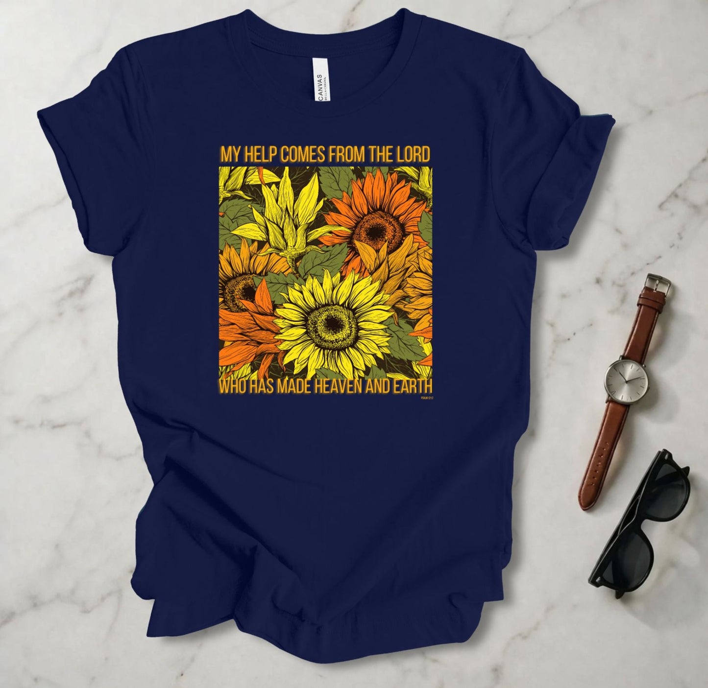 My Help Comes From The Lord T Shirt