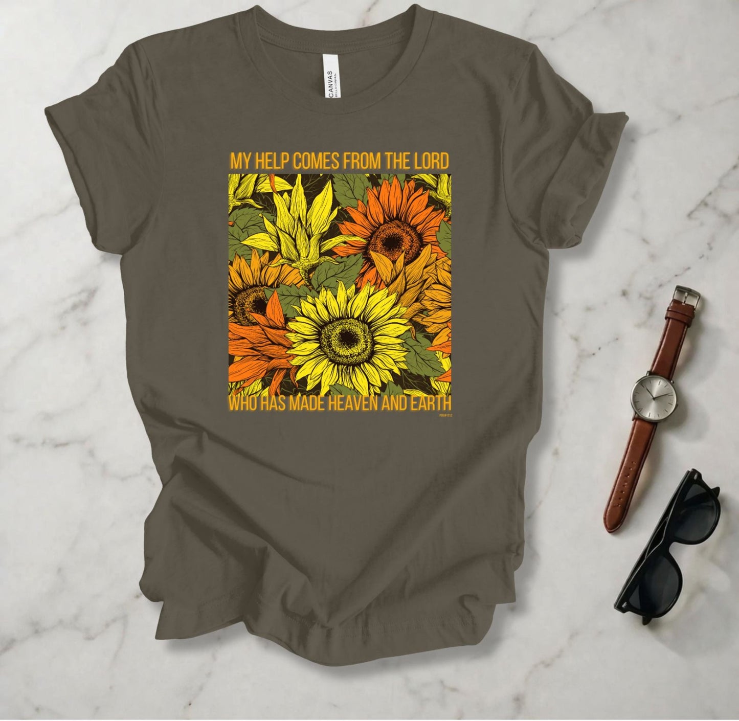 My Help Comes From The Lord T Shirt