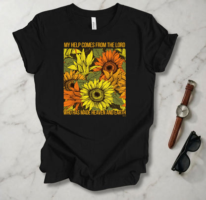 My Help Comes From The Lord T Shirt