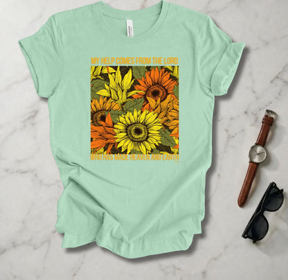 My Help Comes From The Lord T Shirt