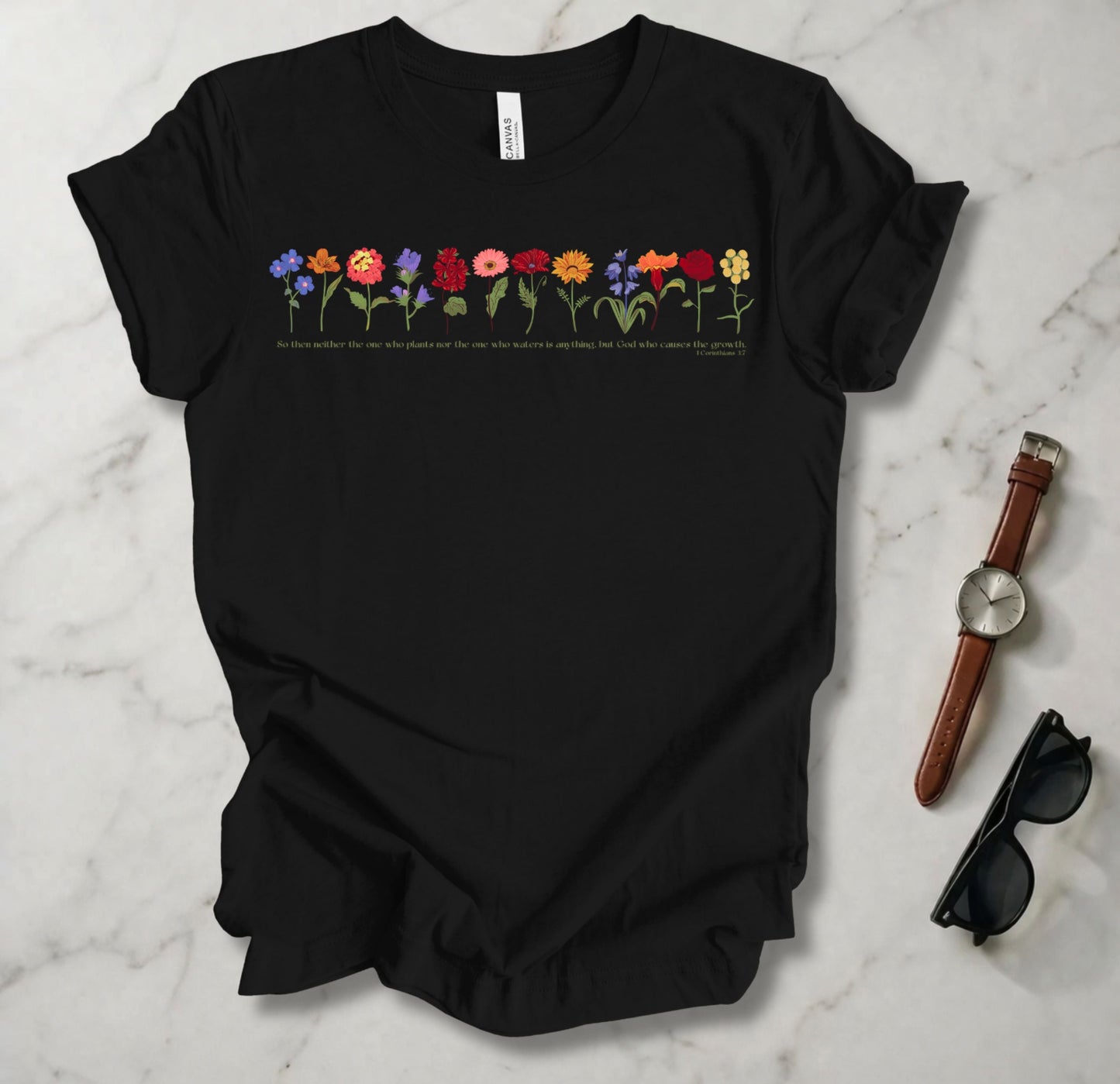 Only God Makes Things Grow T Shirt