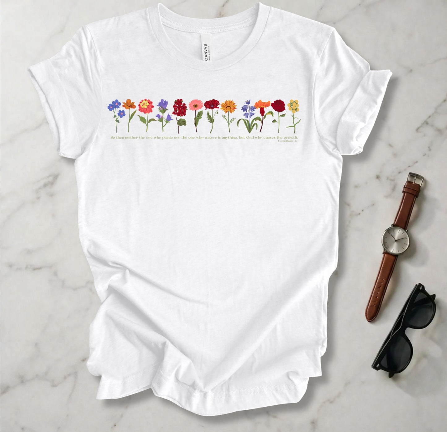 Only God Makes Things Grow T Shirt
