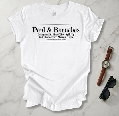 Paul And Barnabas T Shirt