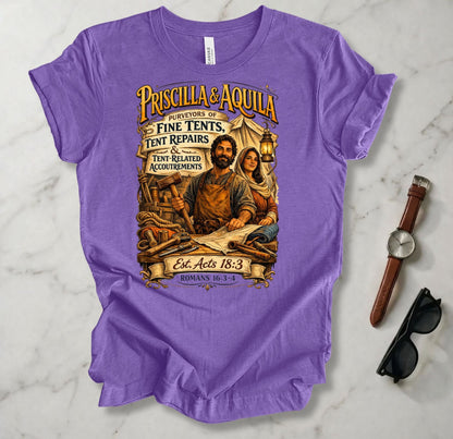 Priscilla And Aquila T Shirt
