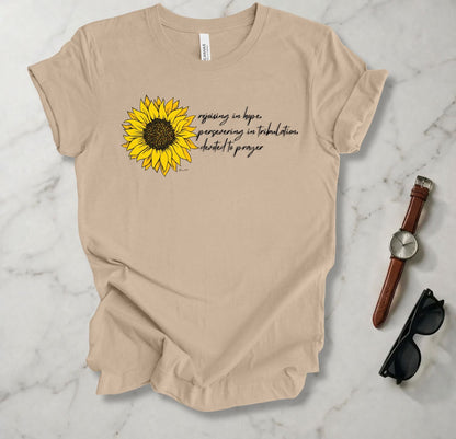 Rejoicing In Hope T Shirt