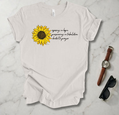 Rejoicing In Hope T Shirt