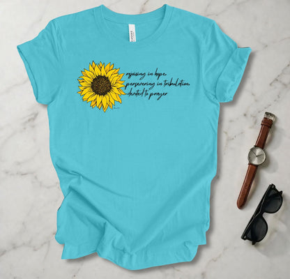 Rejoicing In Hope T Shirt