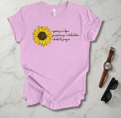 Rejoicing In Hope T Shirt
