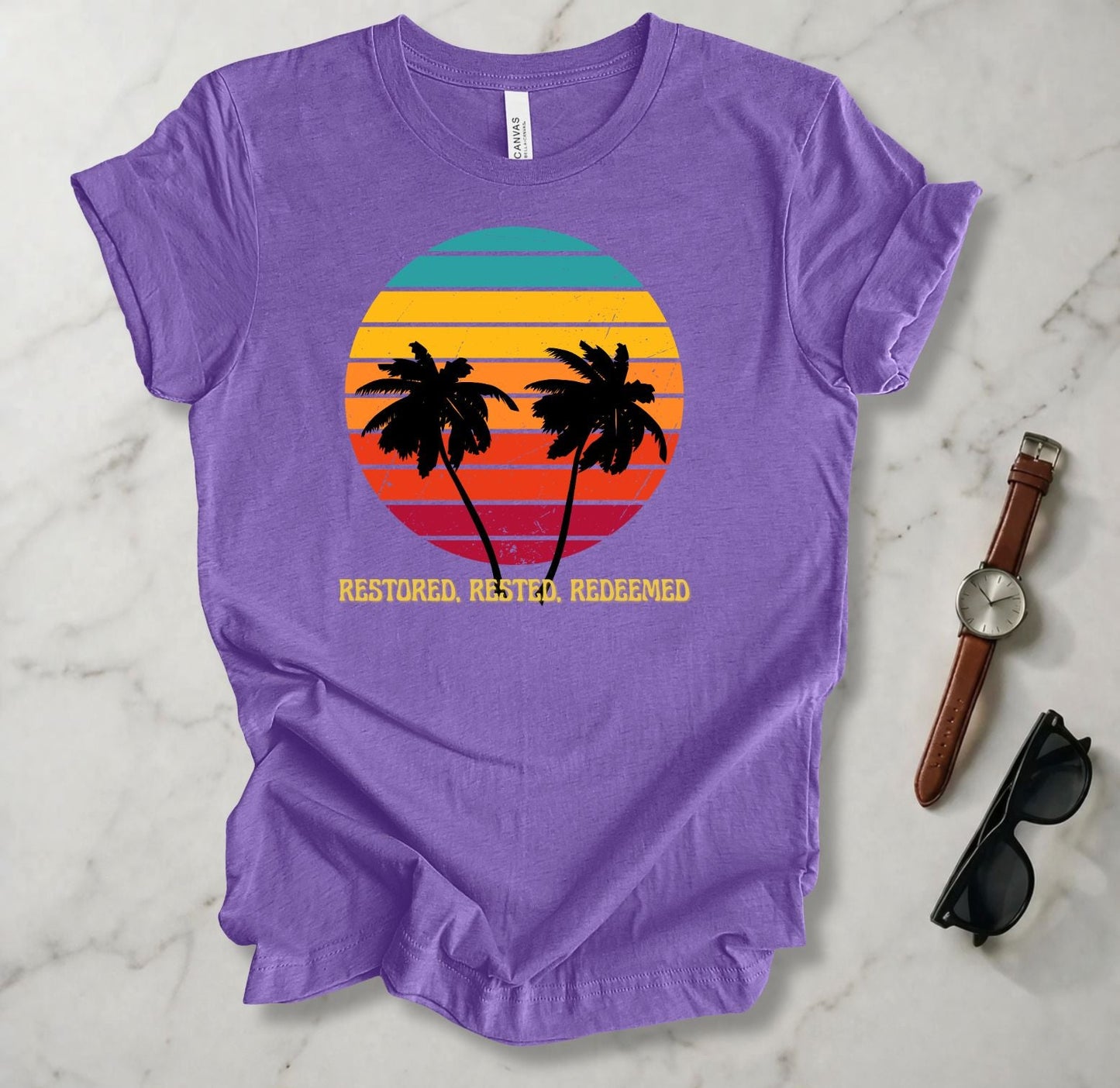 Restored Rested Redeemed T Shirt