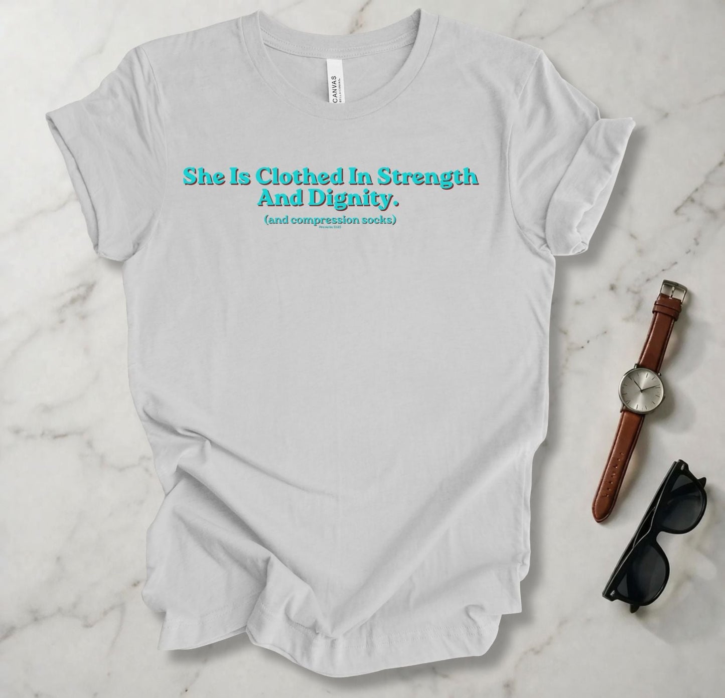 She Is Clothed In Strength T Shirt