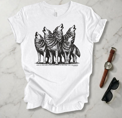 Sing A New Song (Wolves) T Shirt