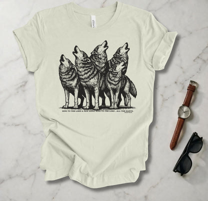 Sing A New Song (Wolves) T Shirt