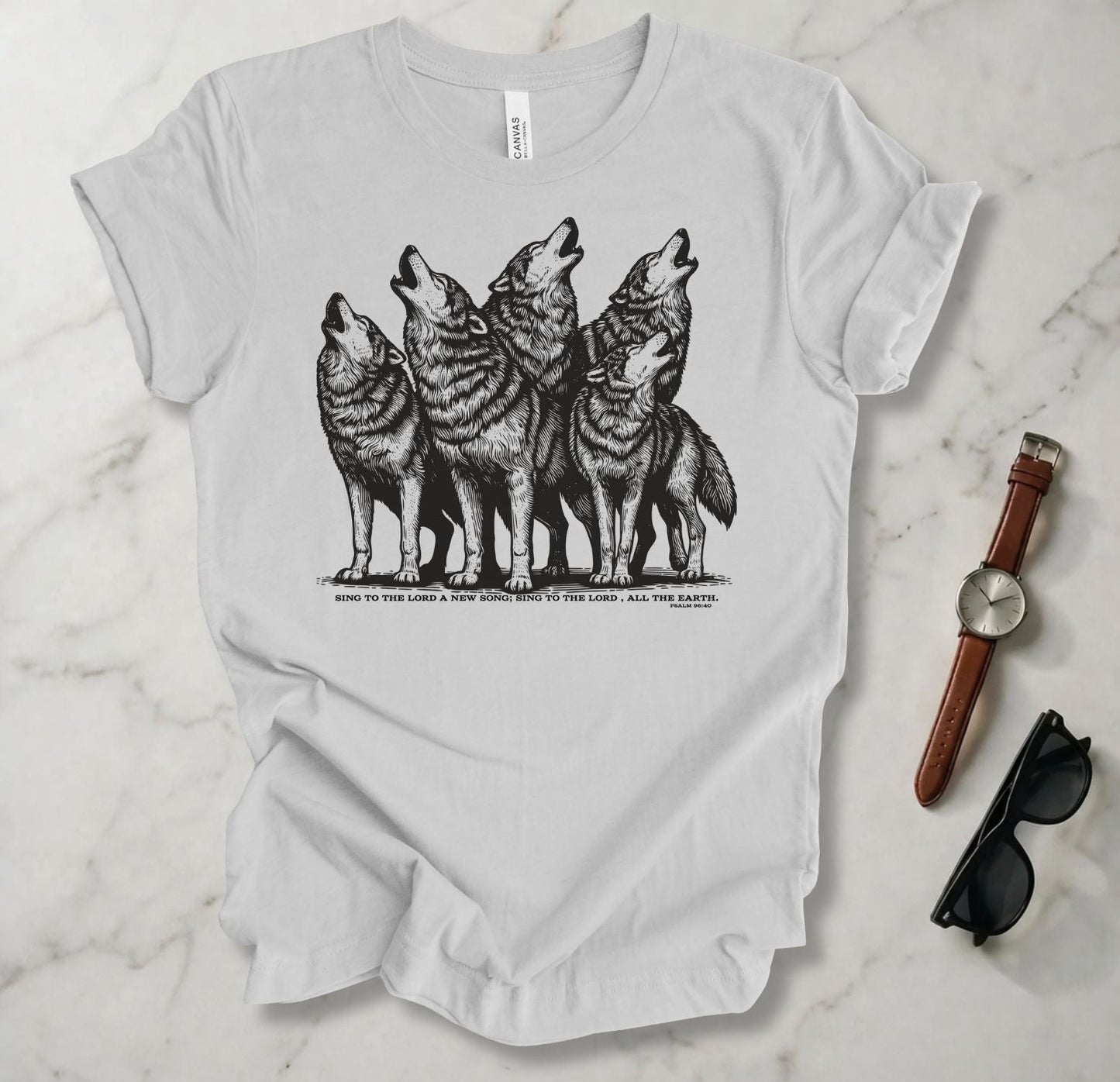 Sing A New Song (Wolves) T Shirt