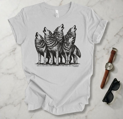 Sing A New Song (Wolves) T Shirt
