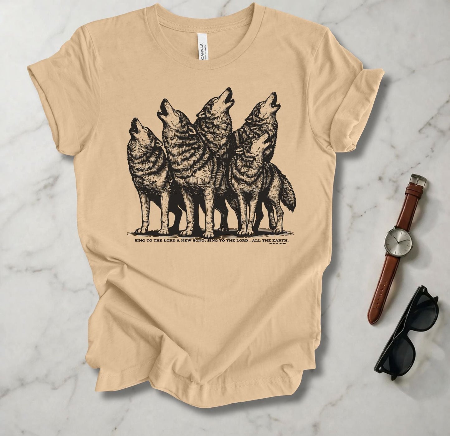 Sing A New Song (Wolves) T Shirt