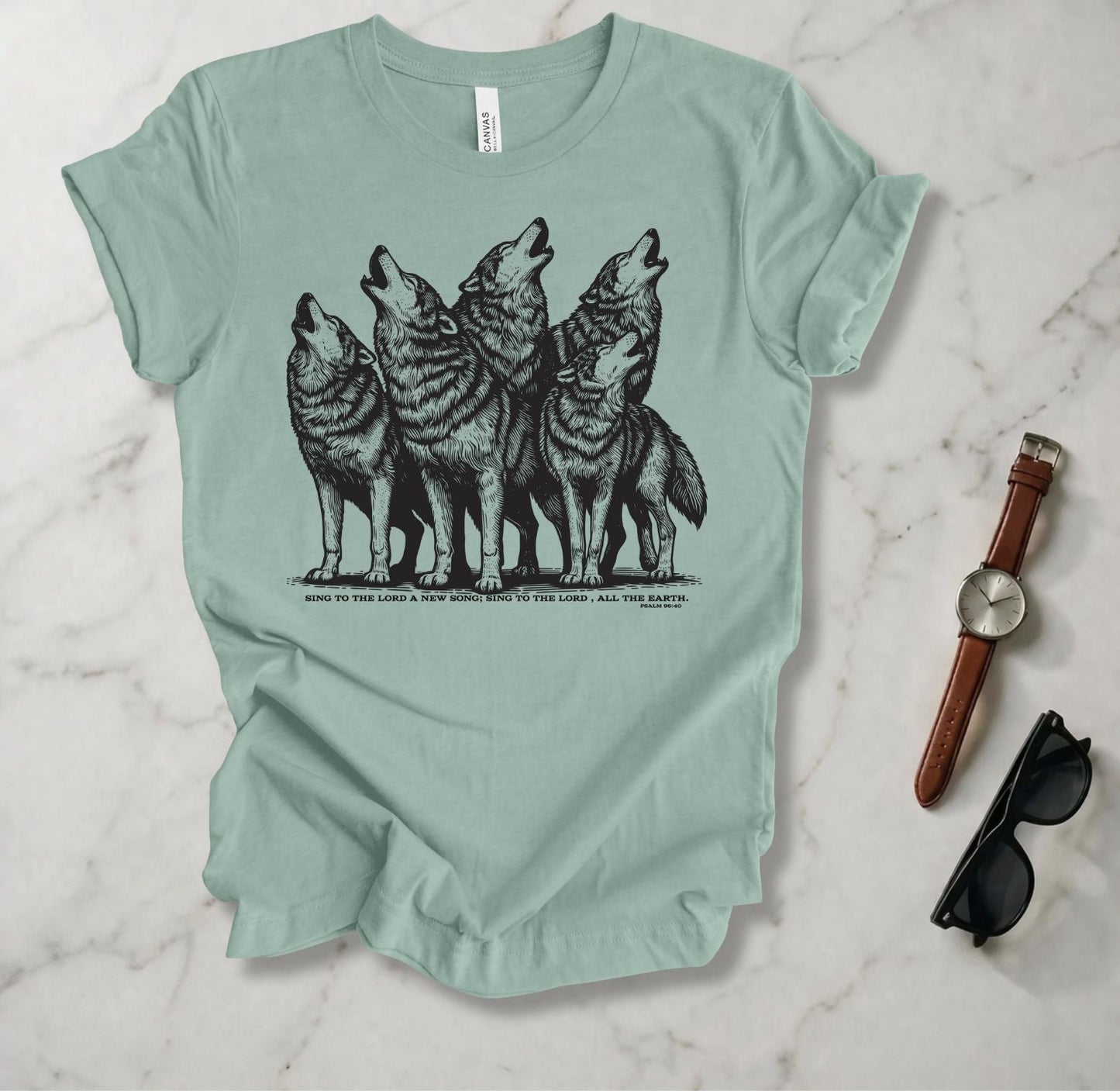 Sing A New Song (Wolves) T Shirt