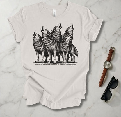 Sing A New Song (Wolves) T Shirt