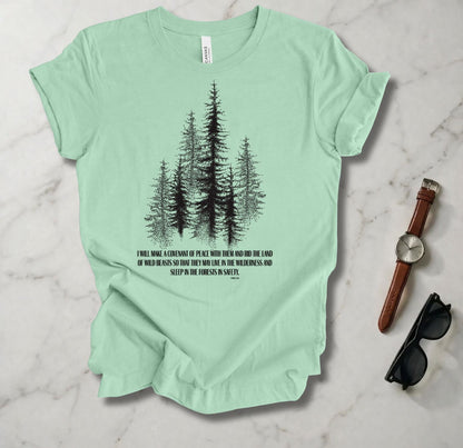Sleep In The Forest  T Shirt