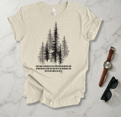 Sleep In The Forest  T Shirt