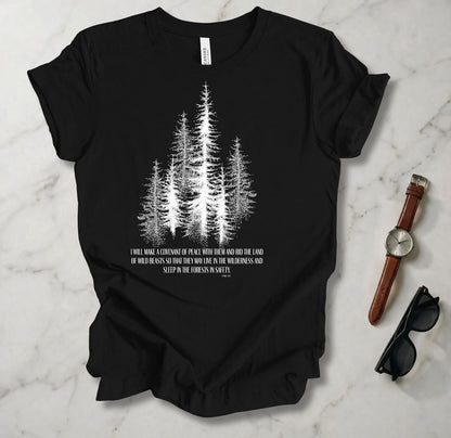 Sleep In The Forest  T Shirt