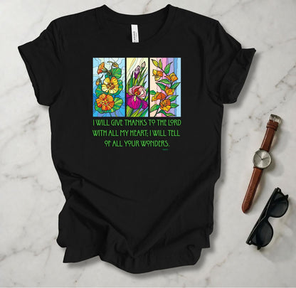 Thanks To The Lord With All My Heart T Shirt